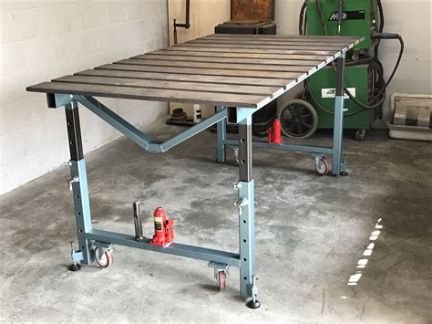 metal fabrication table plans|quick welding table plans.